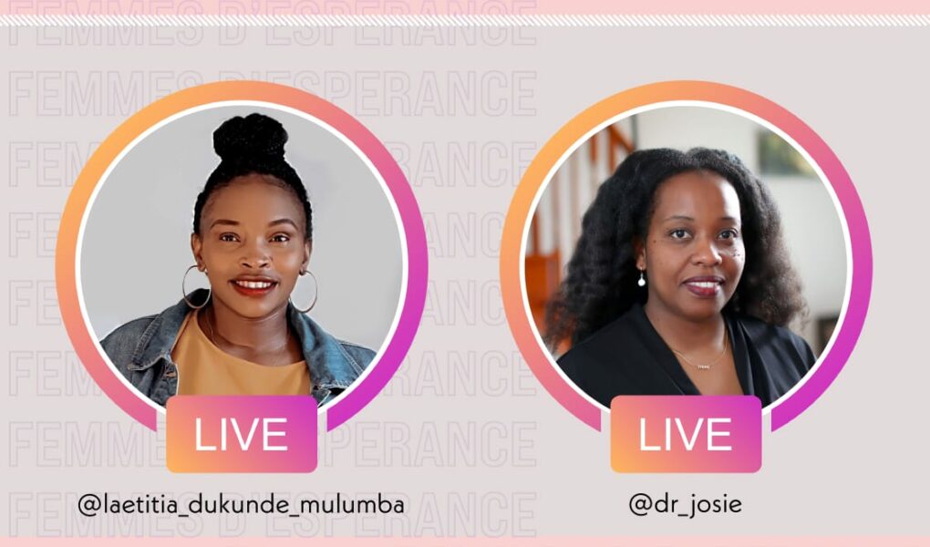 Invitation: Live with Laetitia Mulumba